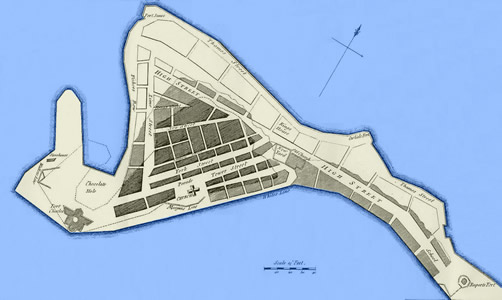 Map of Port Royal